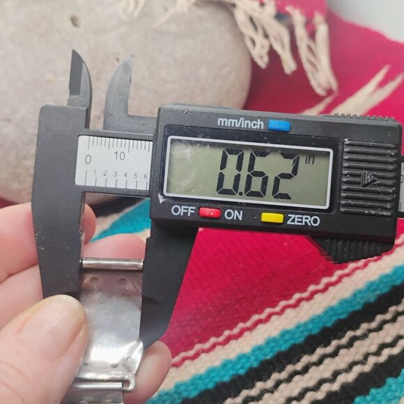 Vtg Zuni Inlay Set Belt Buckle Watch Tips Turquoise Mother of Pearl Sunburst - Picture 13 of 16